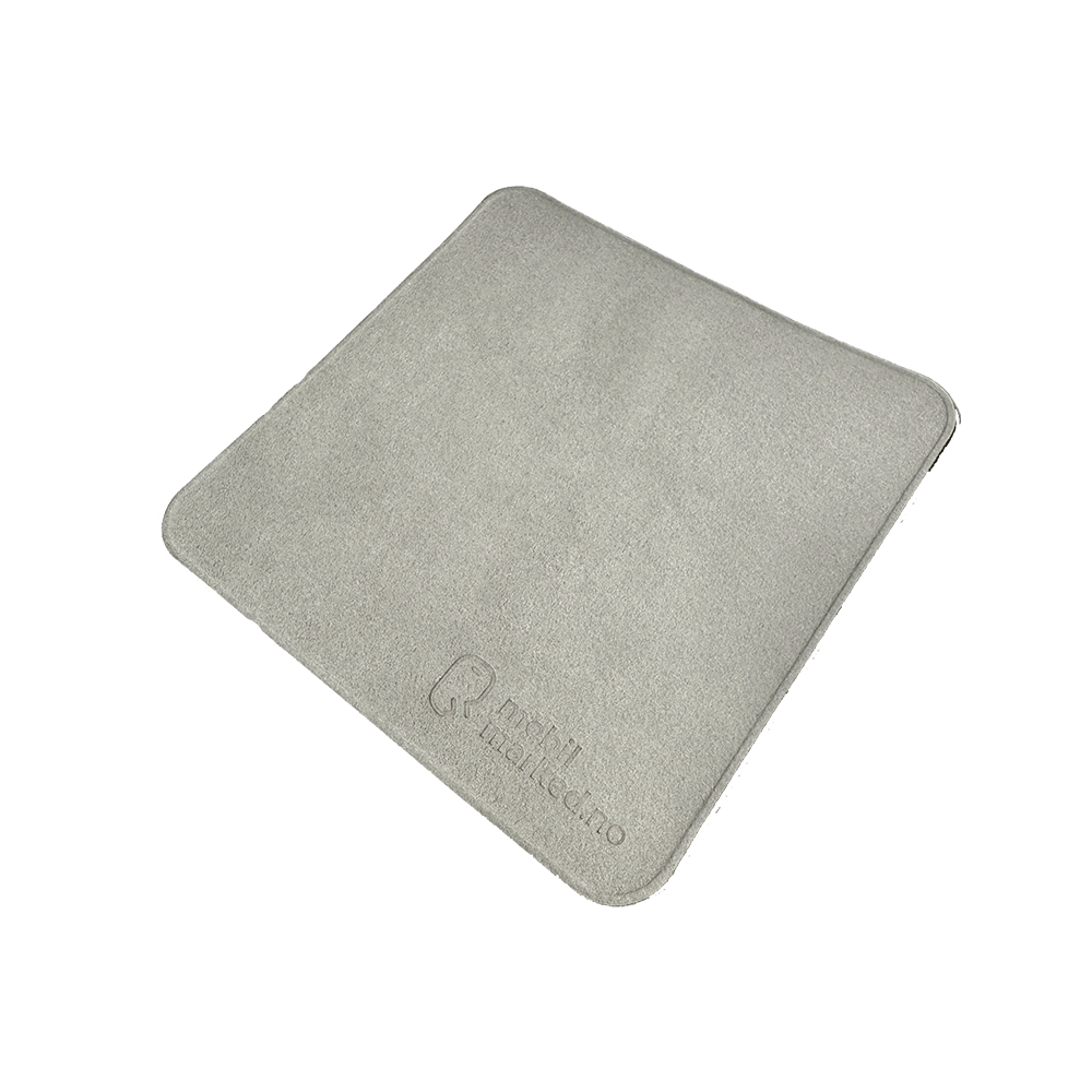 Poleringsklut med Mobilmarked-logo til telefon og nettbrett